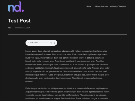 test-post screenshot