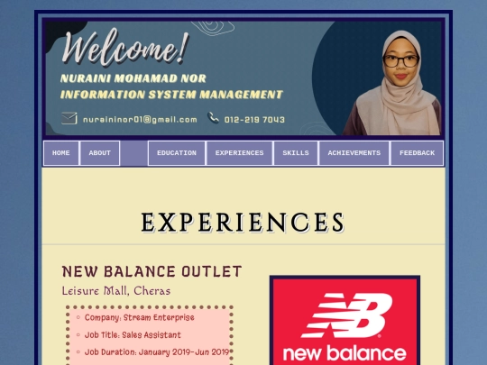 experiences screenshot
