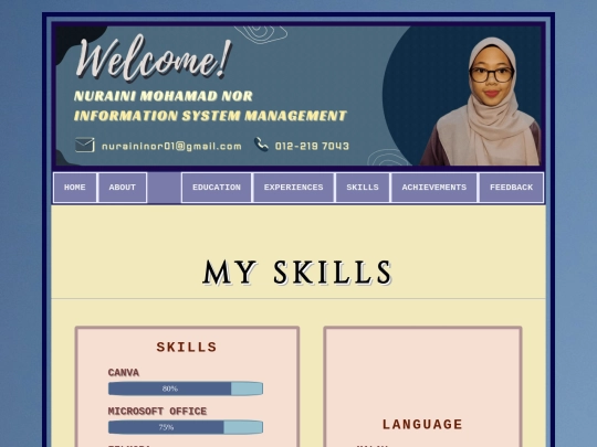 skills screenshot