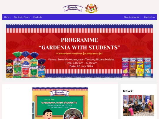 HOMEPAGE screenshot