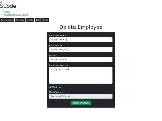 assets/deleteemp screenshot
