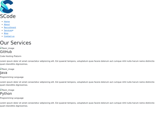 assets/services screenshot