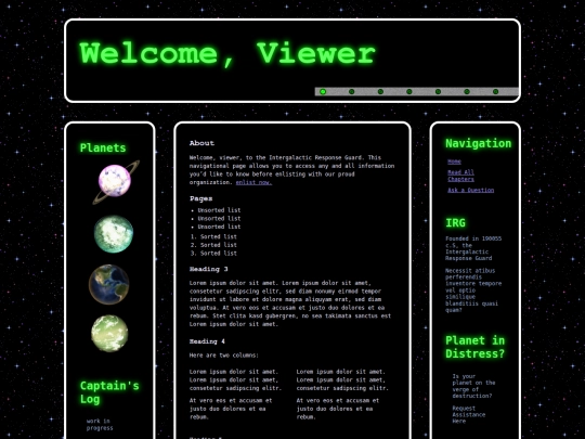 index screenshot