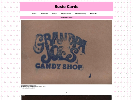 postcardgalleries/food screenshot