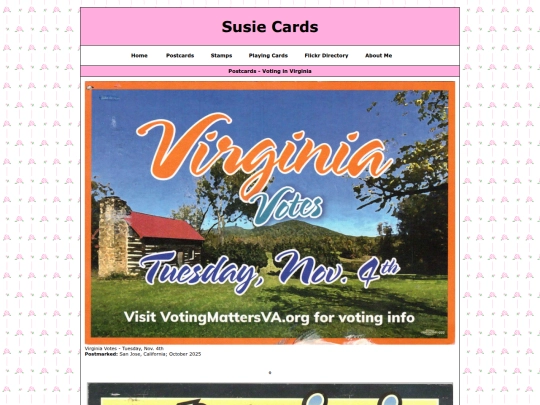 postcardgalleries/votinginvirginia screenshot