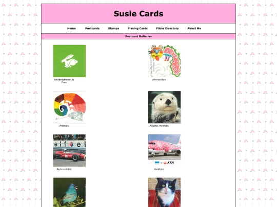 postcardsgalleries screenshot