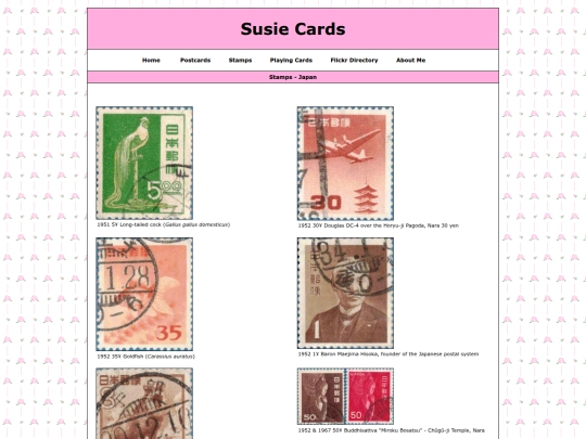 stamps/individual countries/japan screenshot