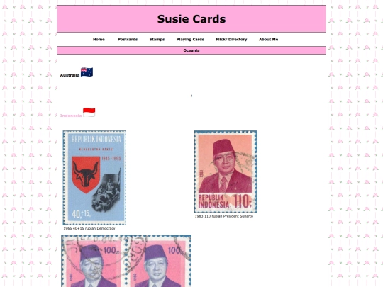 stamps/oceania screenshot