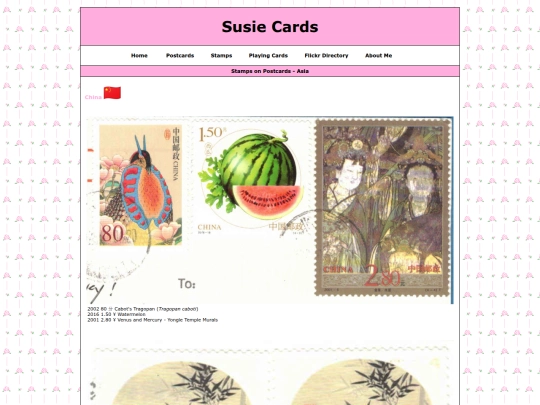 stamps/onpostcardsasia screenshot