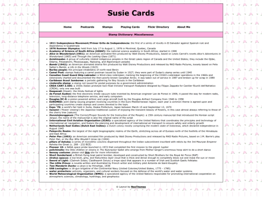 stamps/stampdict-misc screenshot
