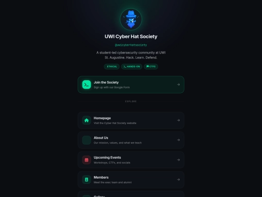 linktree screenshot
