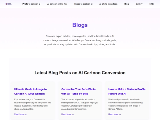blog screenshot