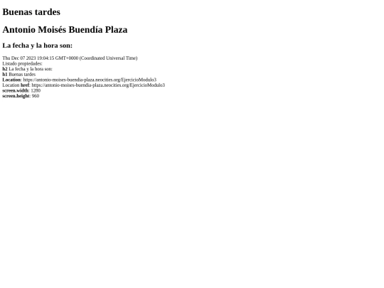 EjercicioModulo3 screenshot