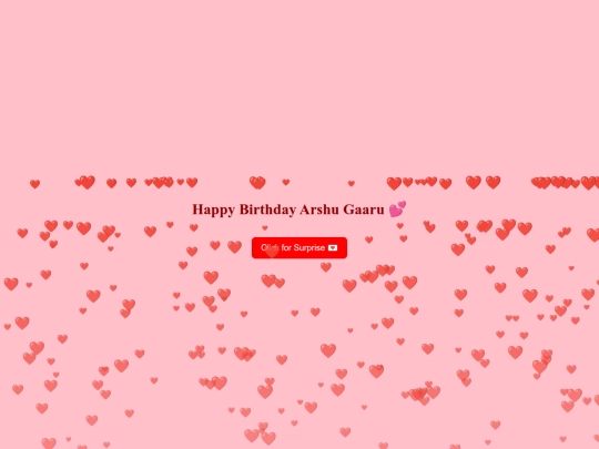 birthday_arshu screenshot