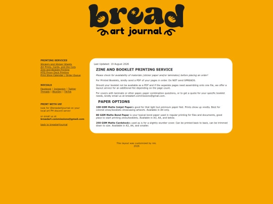 printshop/zines screenshot
