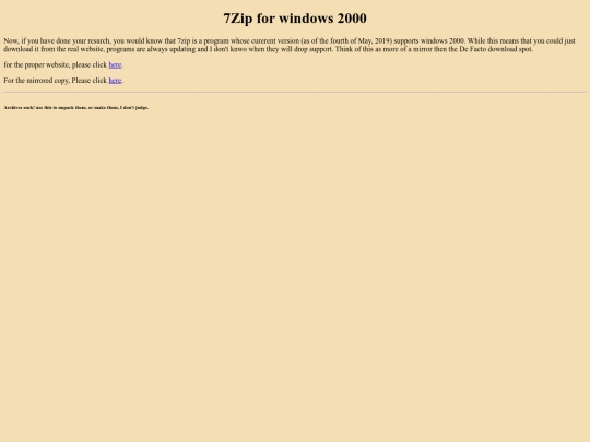 win2k/7zip screenshot