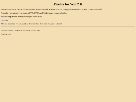 win2k/firfox screenshot