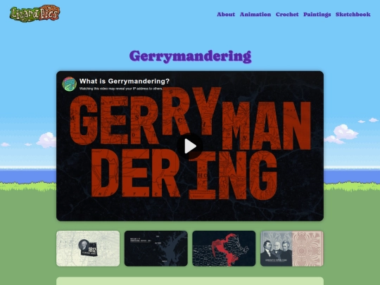 animation/gerrymandering screenshot