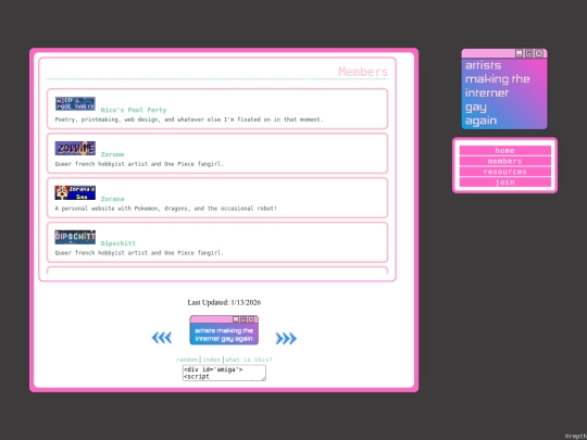 amiga/memberstest screenshot