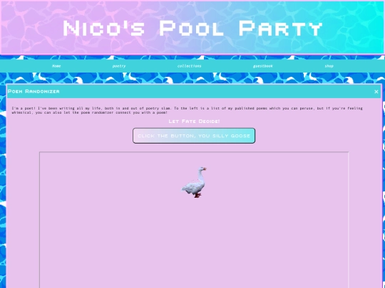 newpoetry screenshot