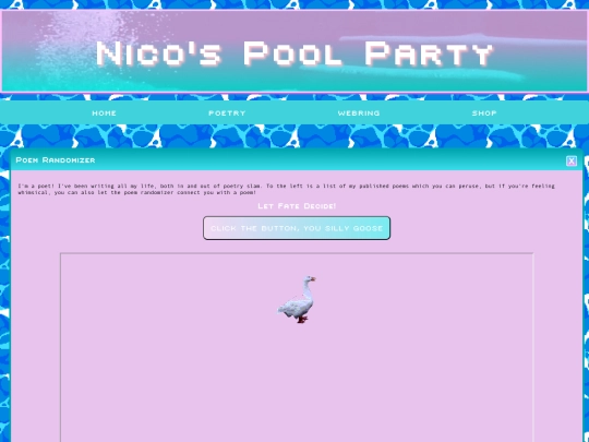 poetry screenshot