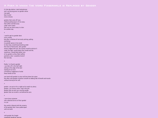 poetry/genderfingernails screenshot