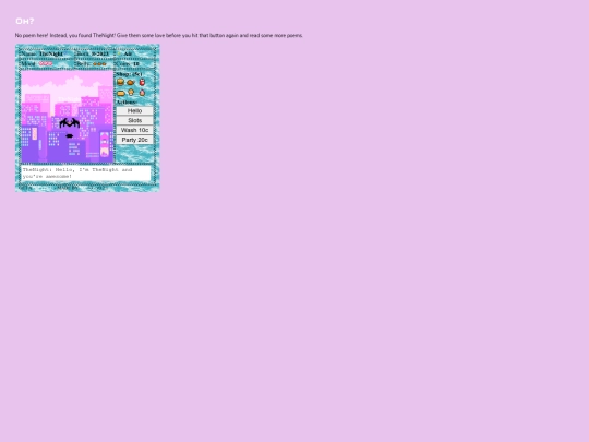 poetry/thenight screenshot