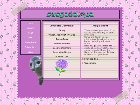 logs/recipebook screenshot