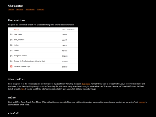 archive screenshot