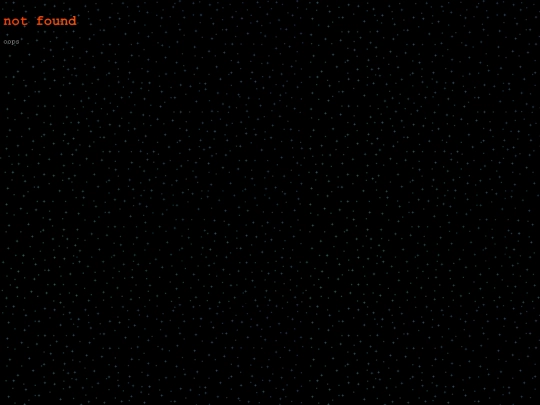 not_found screenshot