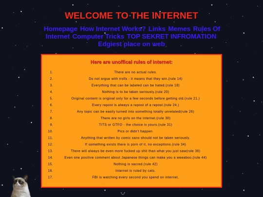 rules screenshot