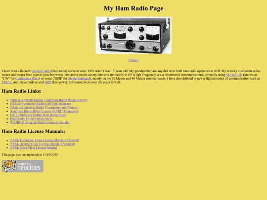 hamradio screenshot