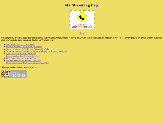 streaming screenshot