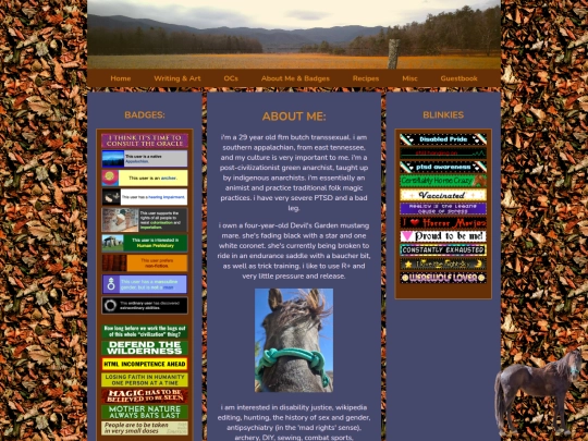 aboutme screenshot