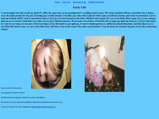 EarlyLife screenshot