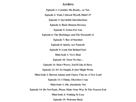 archive screenshot