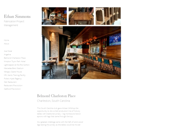 work/Belmond_Charleston_Place screenshot