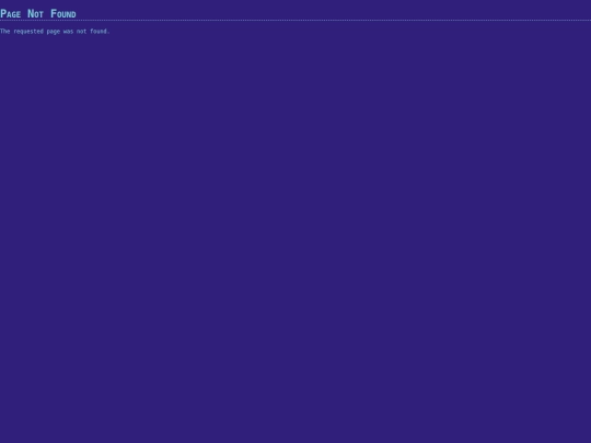 not_found screenshot