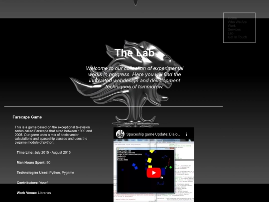 lab screenshot