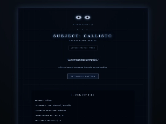 callisto screenshot
