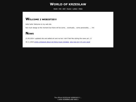 index screenshot