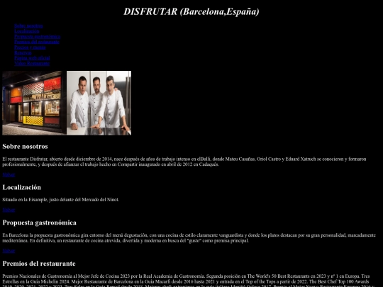 Proyectodigitalización.html/Disfrutar screenshot