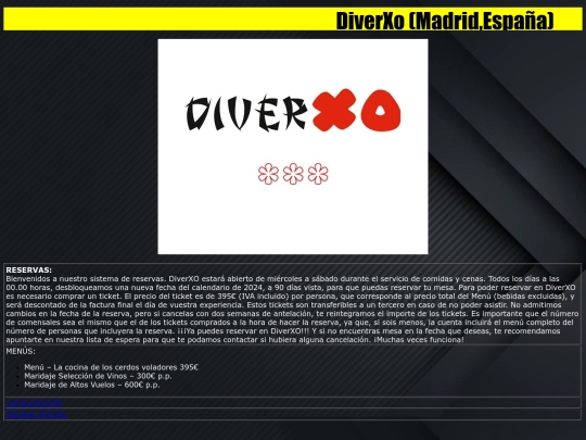 Proyectodigitalización.html/DiverXo screenshot