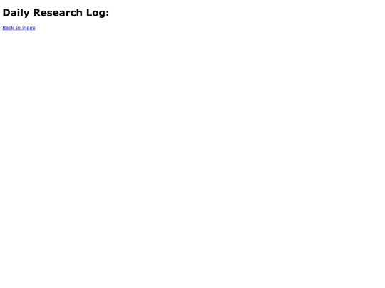 dailyresearchlog screenshot