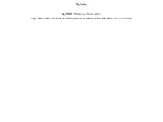updates screenshot