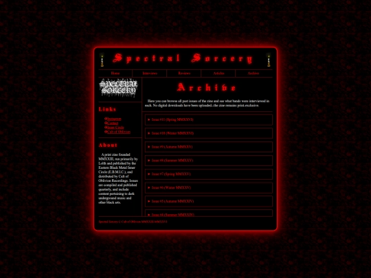issues screenshot