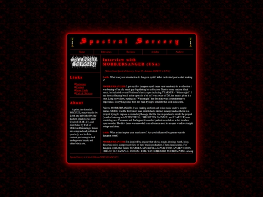 morbaersanger-interview screenshot