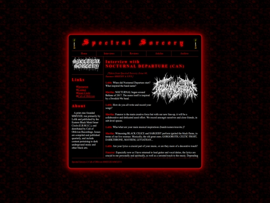 nocturnal-departure-interview screenshot