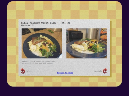 Recipes/recipes_silly_rainbow_trout_3 screenshot