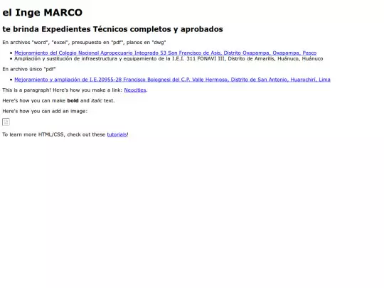 expedientestecnicos/exp screenshot